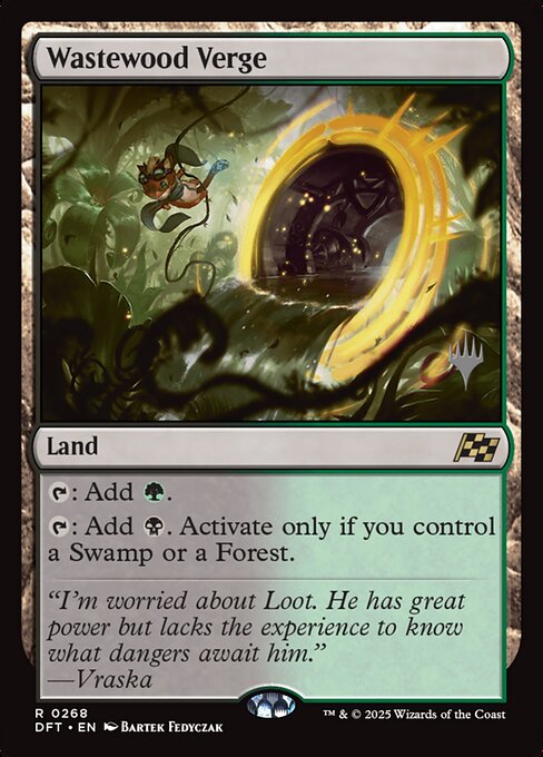 Wastewood Verge (268p) [Aetherdrift Promos]