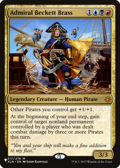 Admiral Beckett Brass (XLN-217) [The List]