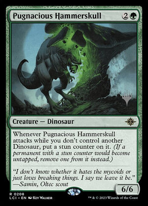 Pugnacious Hammerskull (208p) [The Lost Caverns of Ixalan Promos]