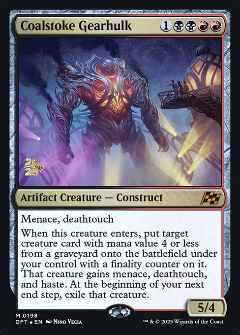 Coalstoke Gearhulk (198s) [Aetherdrift Promos]