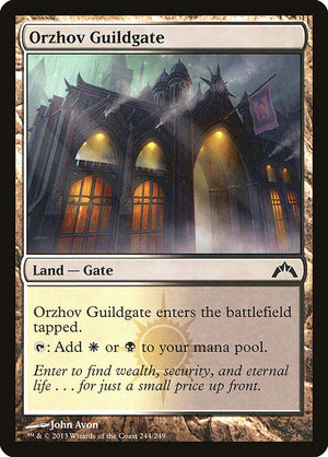 Orzhov Guildgate (244) [Gatecrash]