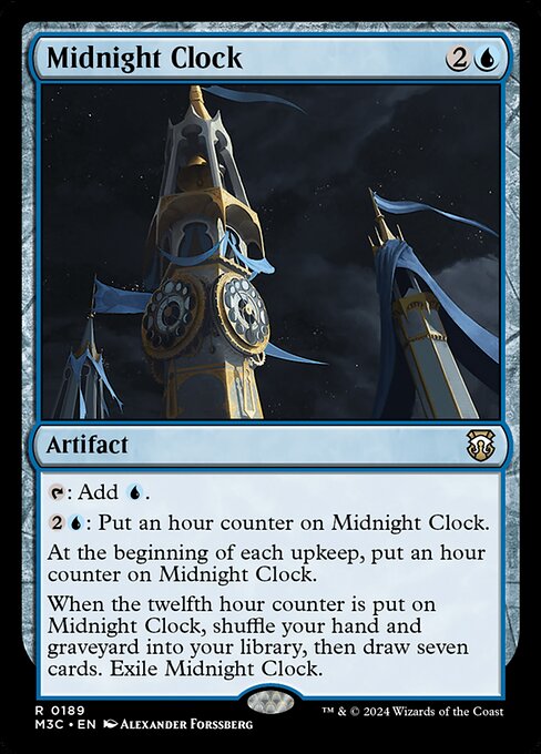 Midnight Clock (189) [Modern Horizons 3 Commander]