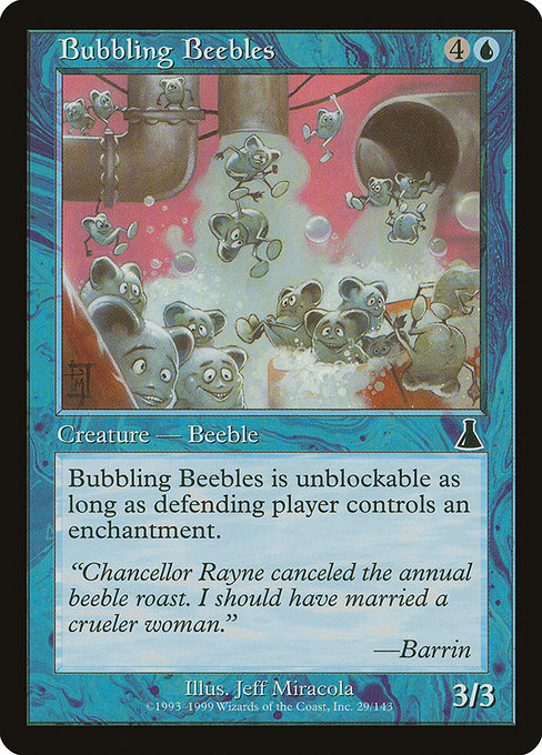 Bubbling Beebles (29) [Urza's Destiny]
