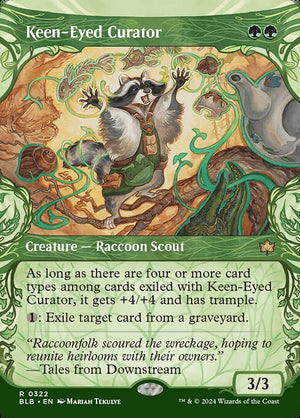 Keen-Eyed Curator (322) [Bloomburrow]