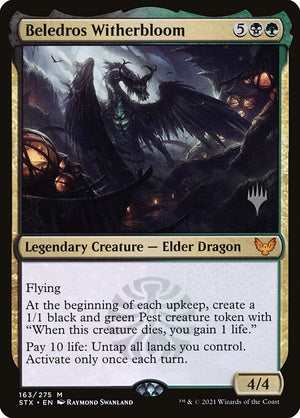 Beledros Witherbloom (163p) [Strixhaven: School of Mages Promos]