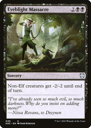 Eyeblight Massacre (49) [Kaldheim Commander]