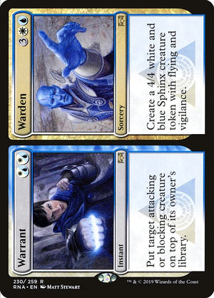 Warrant // Warden (230) [Ravnica Allegiance]