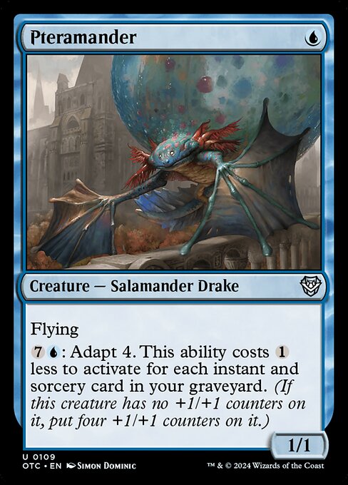 Pteramander (109) [Outlaws of Thunder Junction Commander]