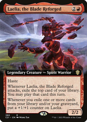 Laelia, the Blade Reforged (380) [Commander 2021] [Extended Art]