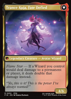 Kuja, Genome Sorcerer // Trance Kuja, Fate Defied (232) [Final Fantasy] Reverse