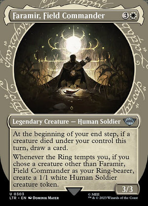 Faramir, Field Commander (303) [The Lord of the Rings: Tales of Middle-earth] [Showcase, Borderless]
