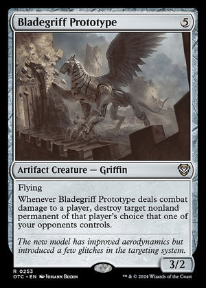 Bladegriff Prototype (253) [Outlaws of Thunder Junction Commander]