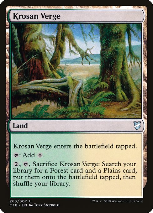Krosan Verge (263) [Commander 2018]