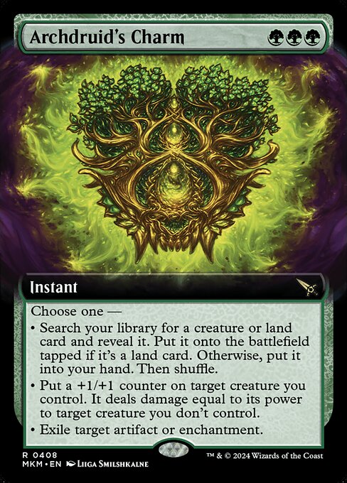 Archdruid's Charm (408) [Murders at Karlov Manor] [Extended Art]