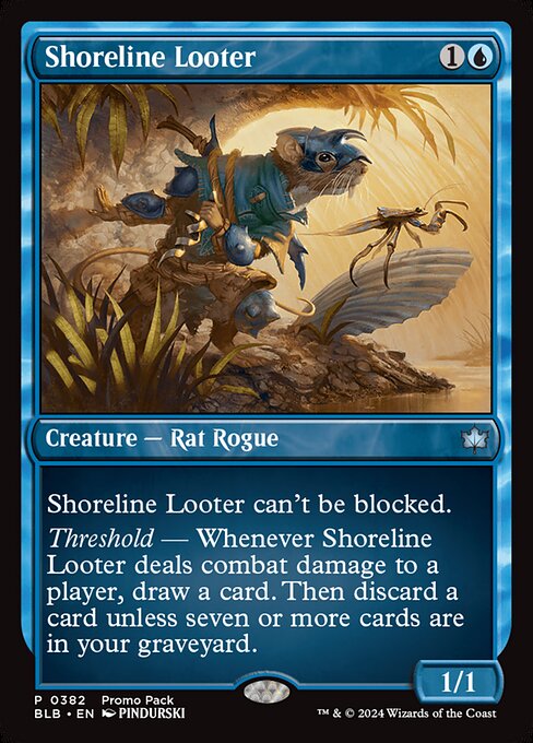 Shoreline Looter (382) [Bloomburrow]