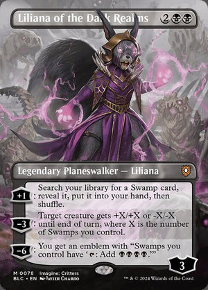 Liliana of the Dark Realms (78) [Bloomburrow Commander]