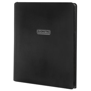 Evoretro 9-Pocket Zip-Up Binder