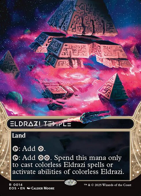 Eldrazi Temple (14) [Edge of Eternities: Stellar Sights]