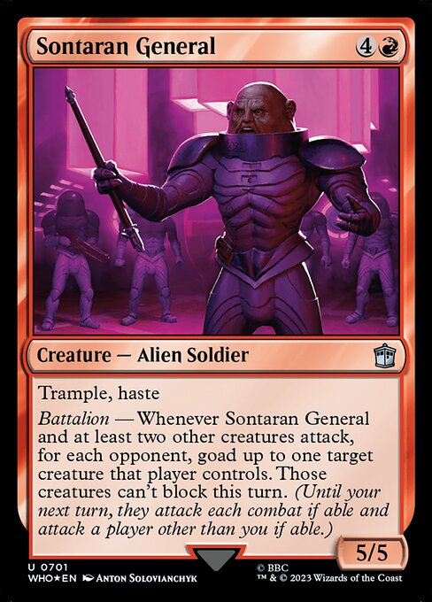Sontaran General (701) [Doctor Who]
