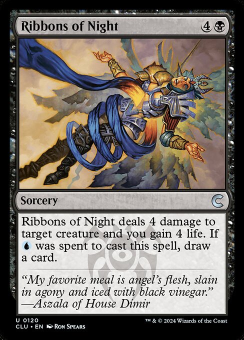 Ribbons of Night (120) [Ravnica: Clue Edition]