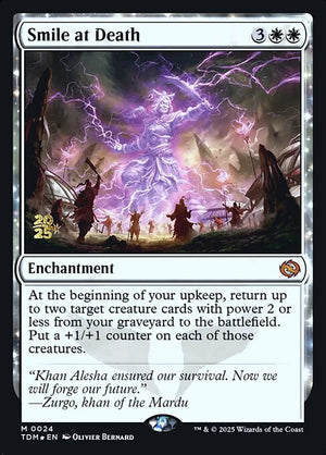 Smile at Death (24s) [Tarkir: Dragonstorm Promos]