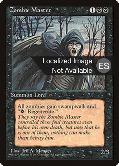 Zombie Master (174) [Fourth Edition Foreign Black Border]
