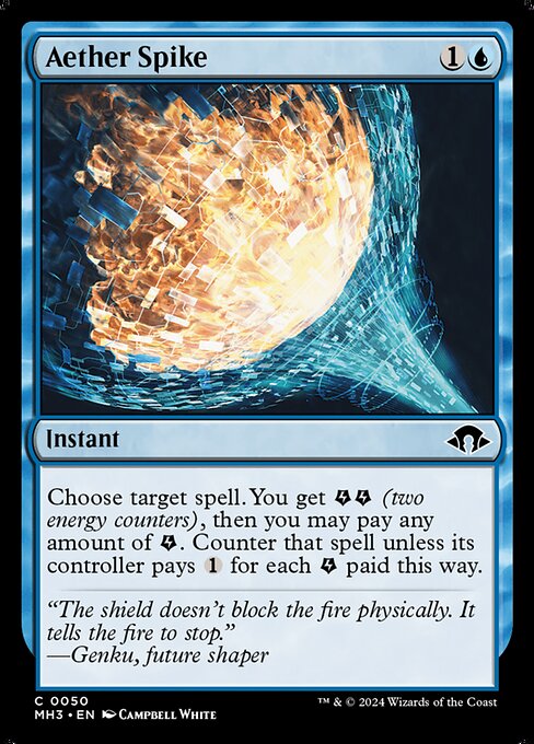 Aether Spike (50) [Modern Horizons 3]