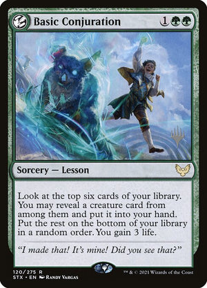 Basic Conjuration (120p) [Strixhaven: School of Mages Promos]