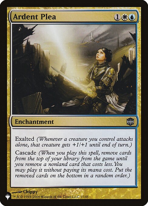 Ardent Plea (ARB-1) [The List]