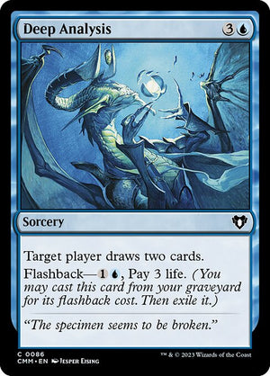 Deep Analysis (86) [Commander Masters]