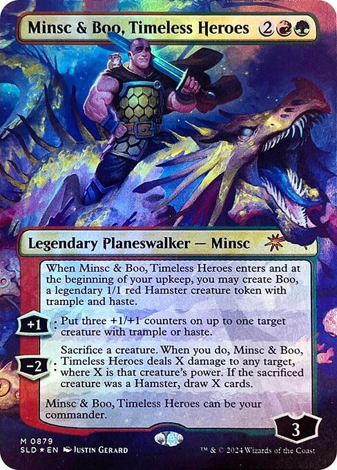 Minsc & Boo, Timeless Heroes (879) [Secret Lair Drop]