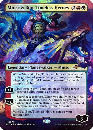 Minsc & Boo, Timeless Heroes (879) [Secret Lair Drop]
