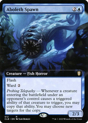 Aboleth Spawn (612) [Commander Legends: Battle for Baldur's Gate] [Extended Art]