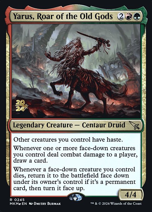 Yarus, Roar of the Old Gods (245s) [Murders at Karlov Manor Promos]