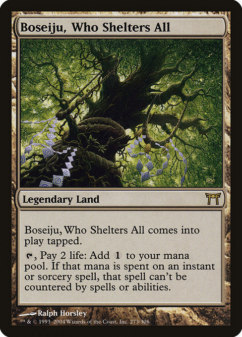 Boseiju, Who Shelters All (273) [Champions of Kamigawa]