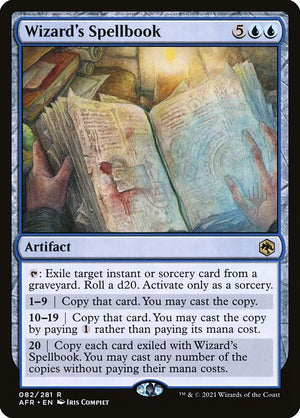 Wizard's Spellbook (82p) [Adventures in the Forgotten Realms Promos]