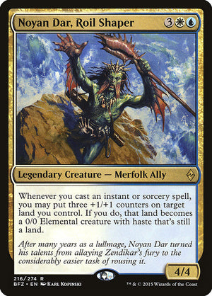 Noyan Dar, Roil Shaper (216) [Battle for Zendikar]