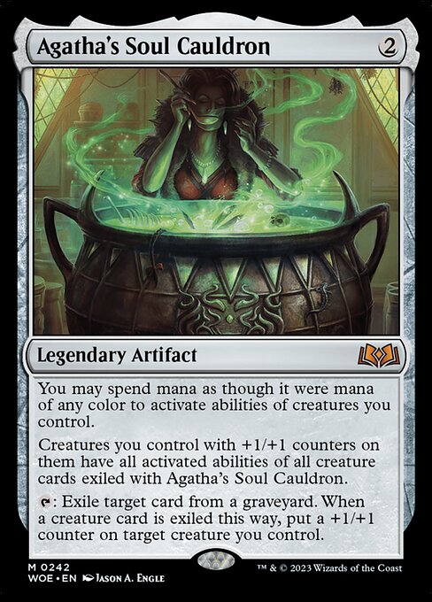 Agatha's Soul Cauldron (242) [Wilds of Eldraine]