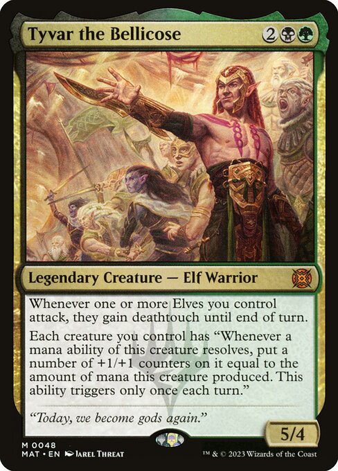 Tyvar the Bellicose (48) [March of the Machine: The Aftermath]