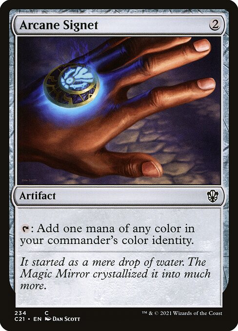 Arcane Signet (234) [Commander 2021]