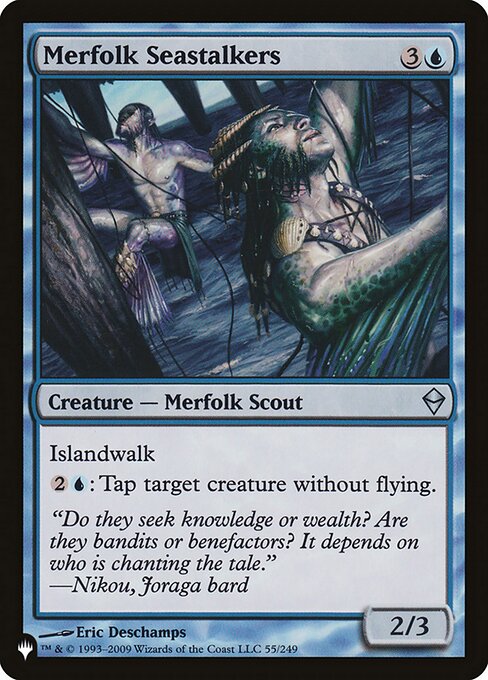 Merfolk Seastalkers (ZEN-55) [The List]