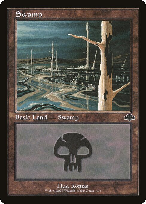 Swamp (407) [Dominaria Remastered]