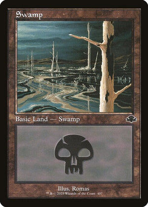 Swamp (407) [Dominaria Remastered]