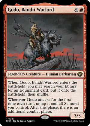 Godo, Bandit Warlord (227) [Commander Masters]
