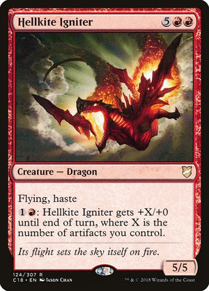 Hellkite Igniter (124) [Commander 2018]