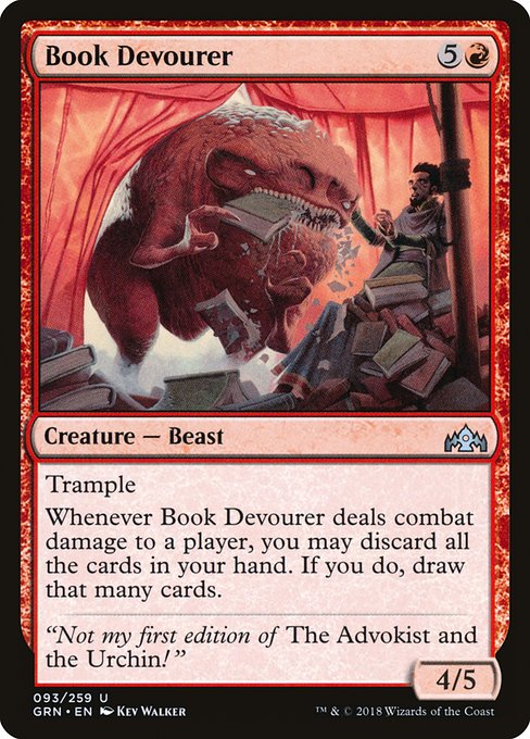 Book Devourer (93) [Guilds of Ravnica]