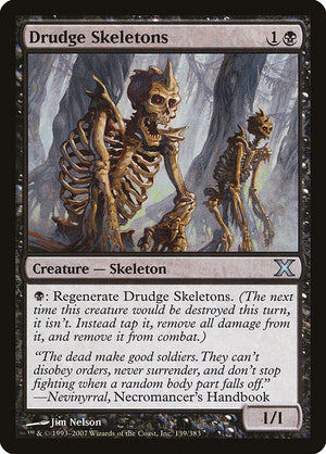 Drudge Skeletons (139) [Tenth Edition]