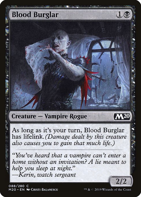Blood Burglar (88) [Core Set 2020]
