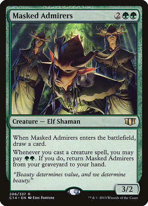 Masked Admirers (206) [Commander 2014]