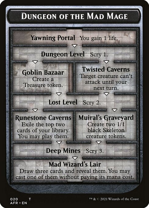 Dungeon of the Mad Mage (20) [Forgotten Realms Oversized Cards]